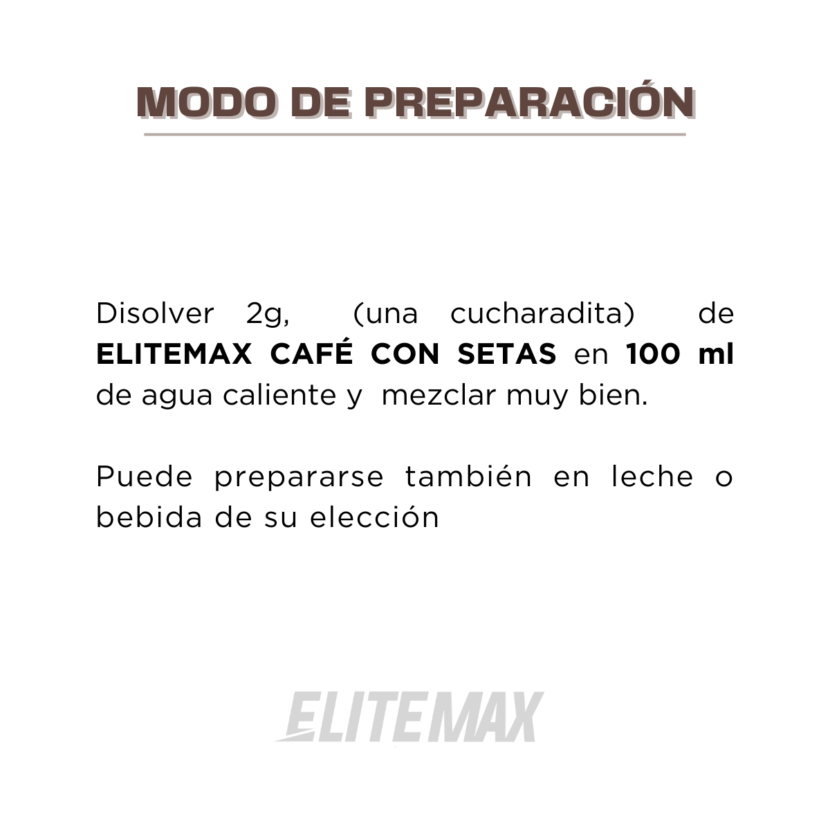 Café Instantáneo Con Setas X 76G