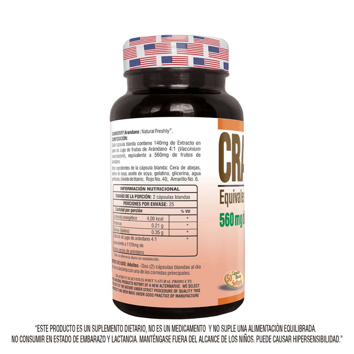 Cranberry x 50 soFtgels made in usa