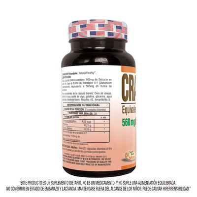 Cranberry x 50 soFtgels made in usa