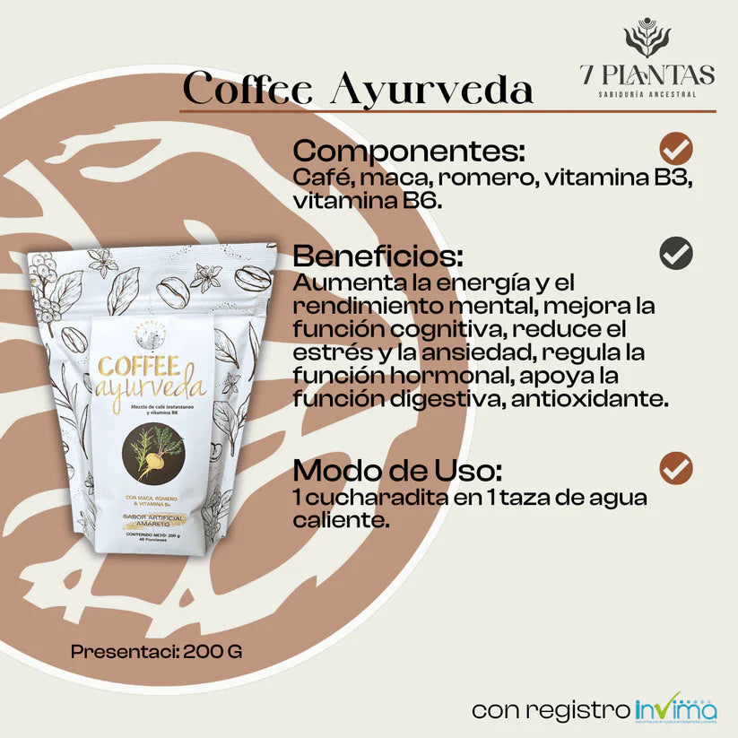 COFFEE AYURVEDA 200 GR