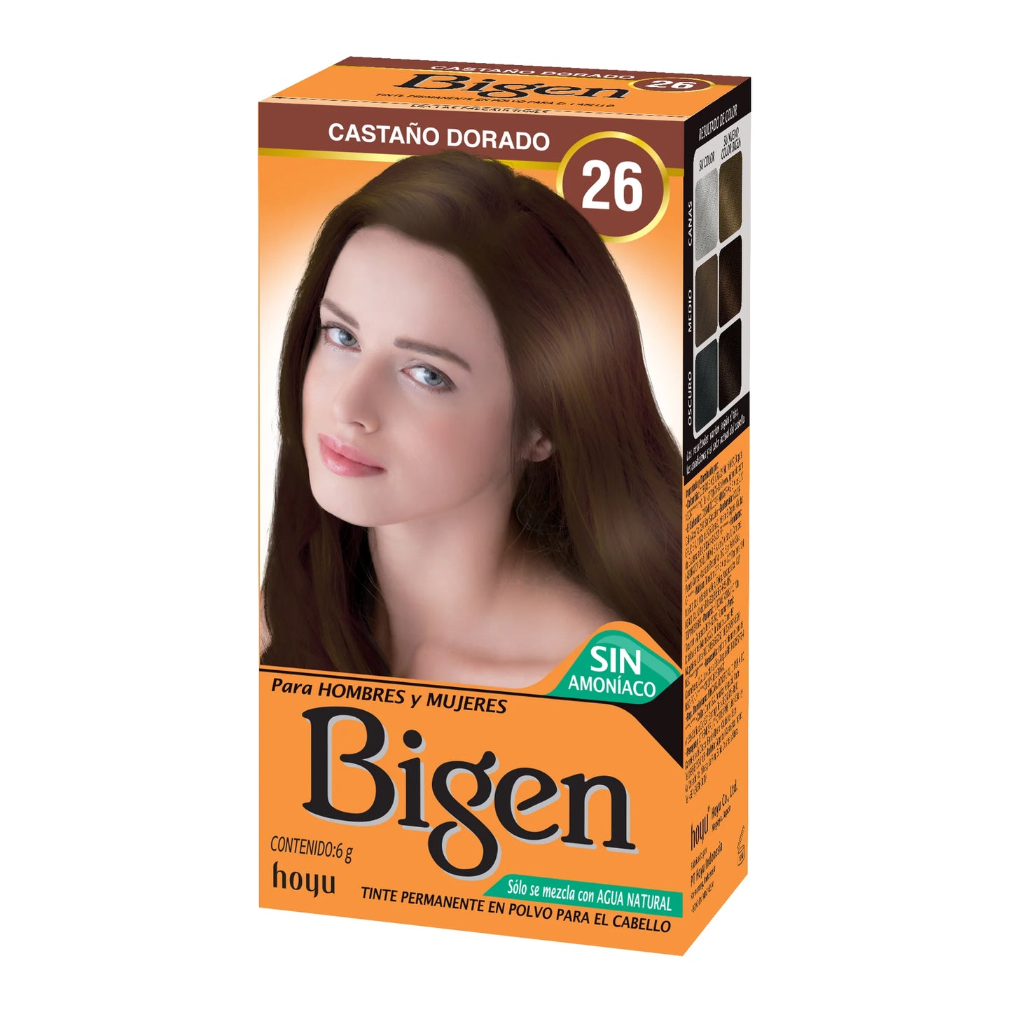 Bigen Castaño Dorado 6G