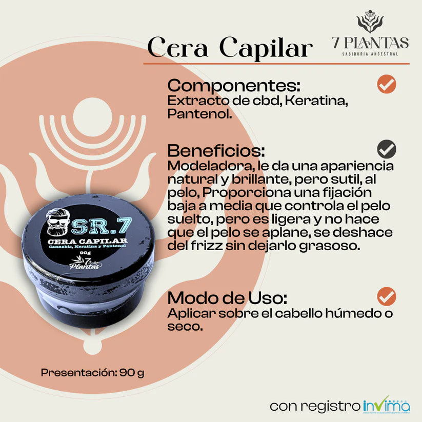 CERA SR7 CAPILAR 90GR