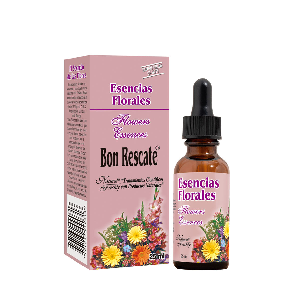 Esencia Floral europea bon rescate Frasco x 25ml