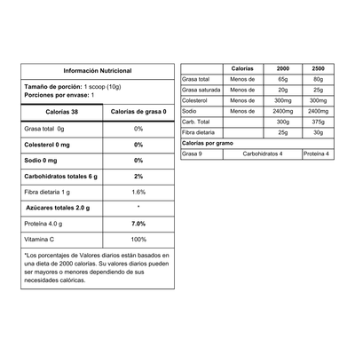 SACHET GLUTA MAX 10 G  - MIX DE FRUTAS