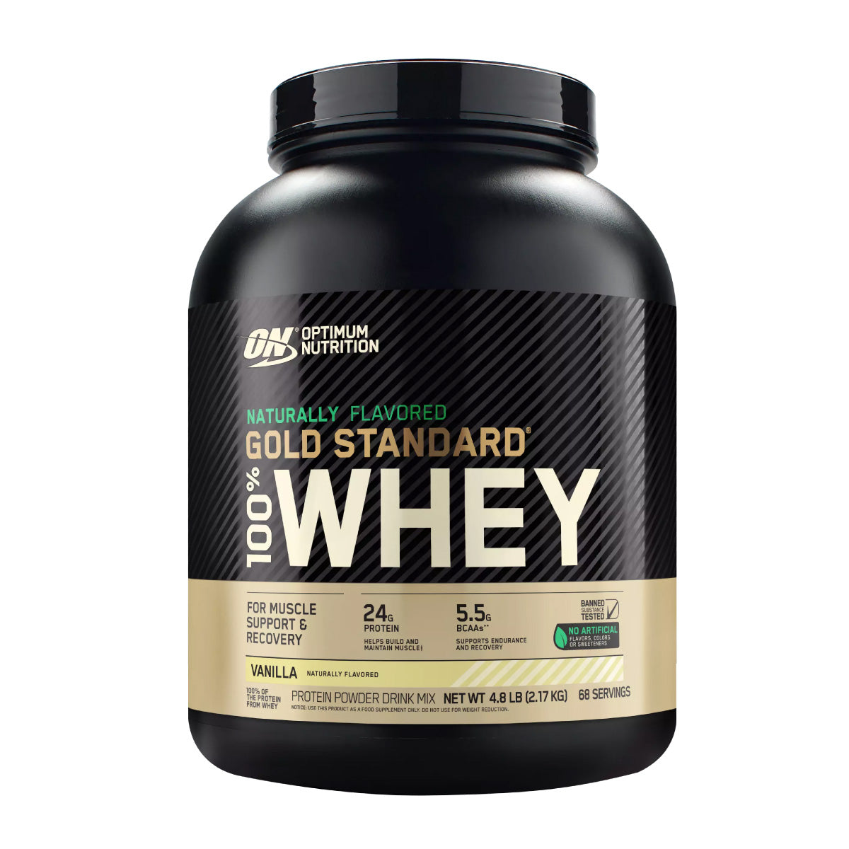 Gold Standard 100% Whey Natural 4.8 lb Vanilla