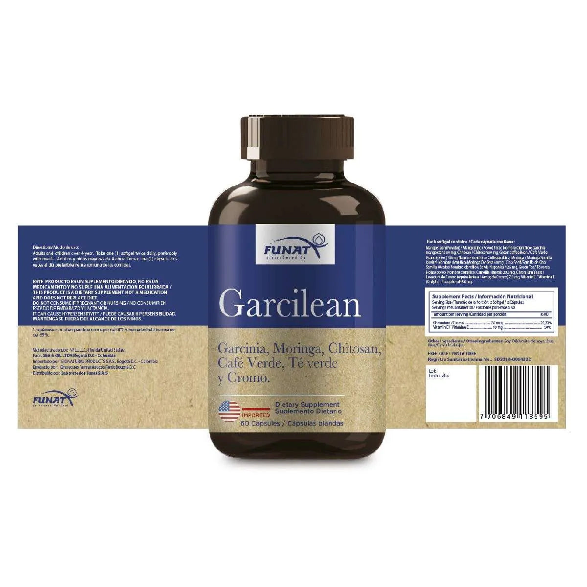 Garcilean 60 cápsulas