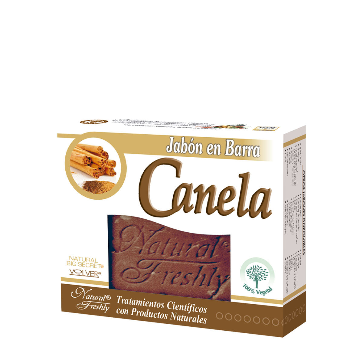 Jabón de canela barra 90 gr