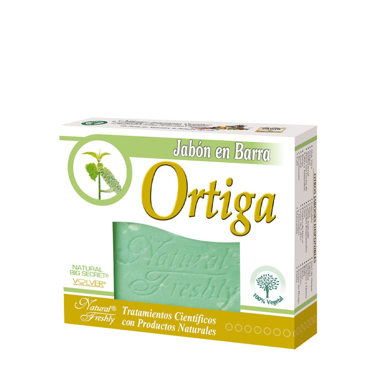 Jabón de ortiga barra 90 gr