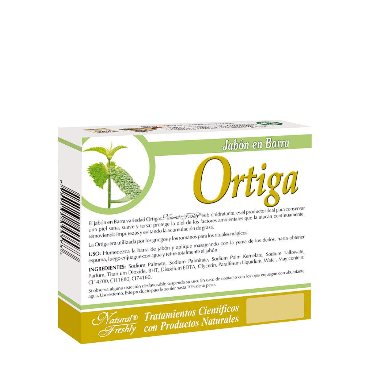 Jabón de ortiga barra 90 gr