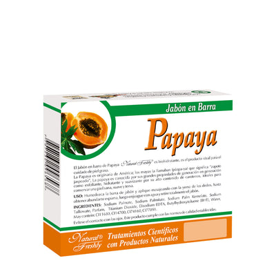 Jabón de papaya barra x 90 g