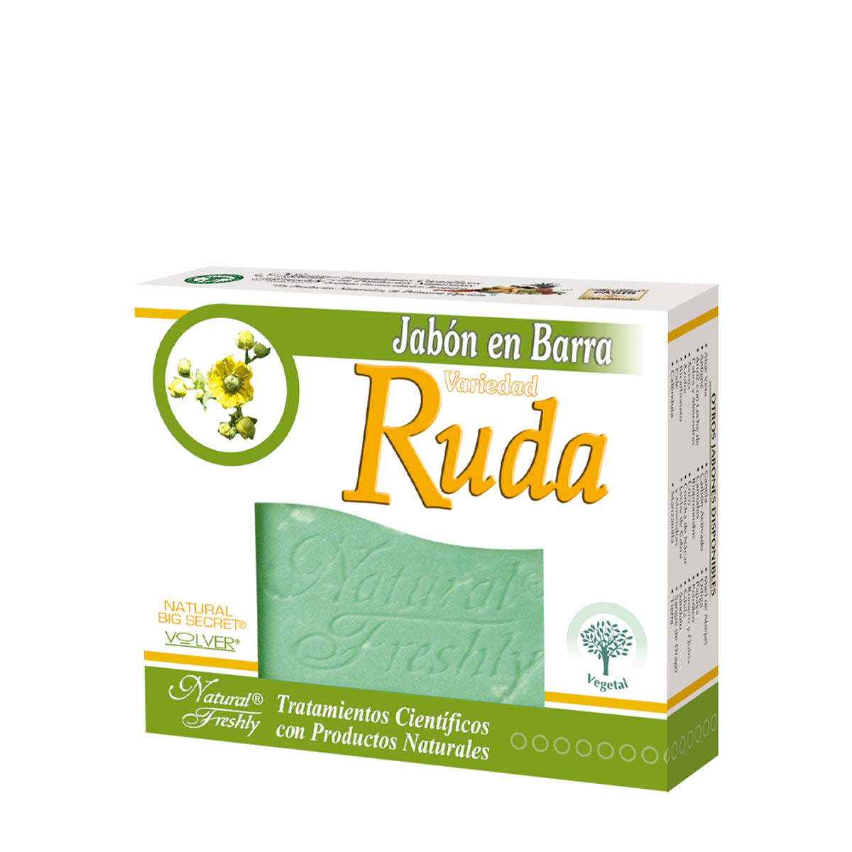 Jabón de ruda barra 90 gr