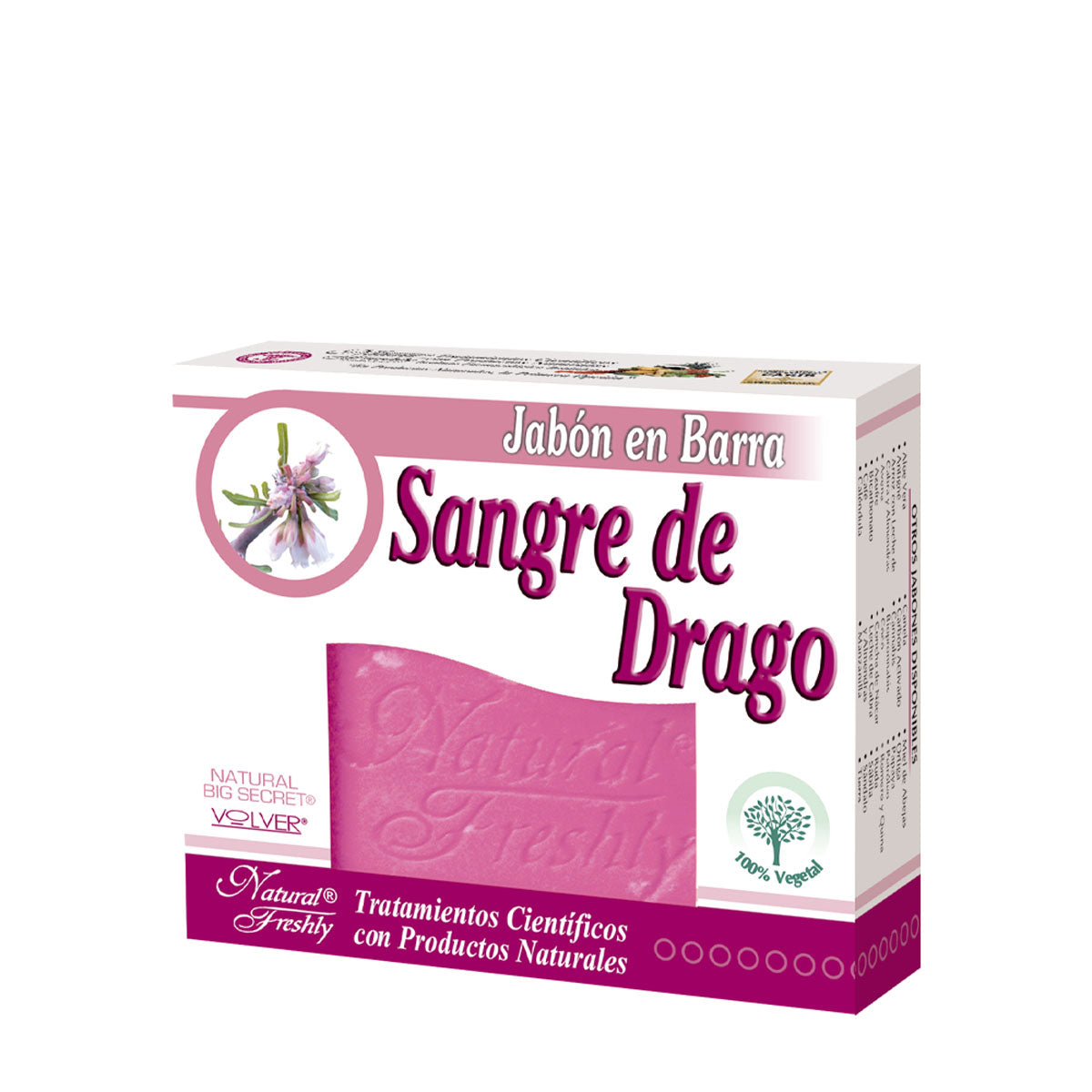 Jabón de sangre de drago barra 90 gr