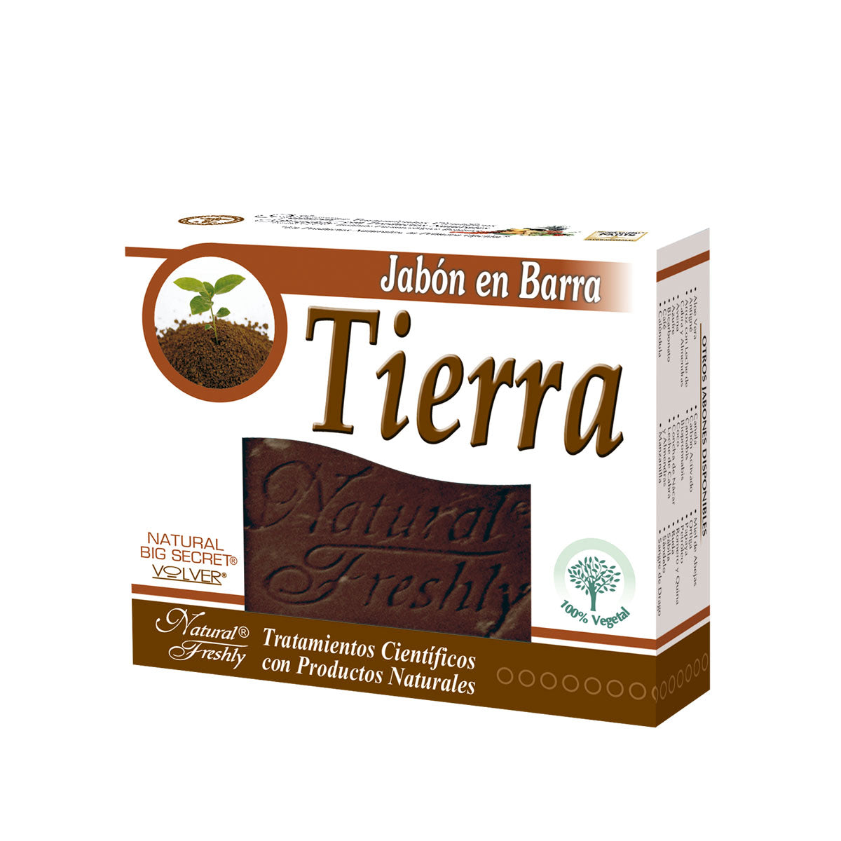 Jabón de tierra barra 90 gr