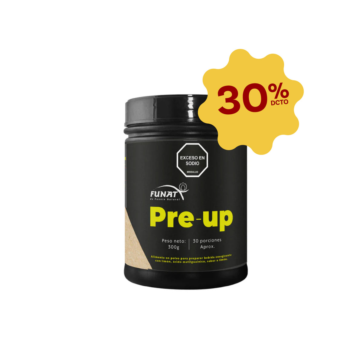 Creatina pre up x300g funat
