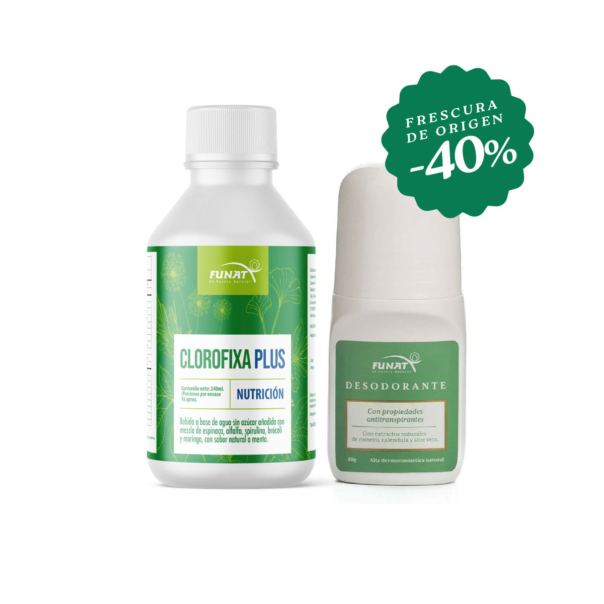Compra Clorofixa plus lleva desodorante con un 40% Off