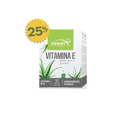Vitamina e + aloe vera 30 cápsulas aplicables