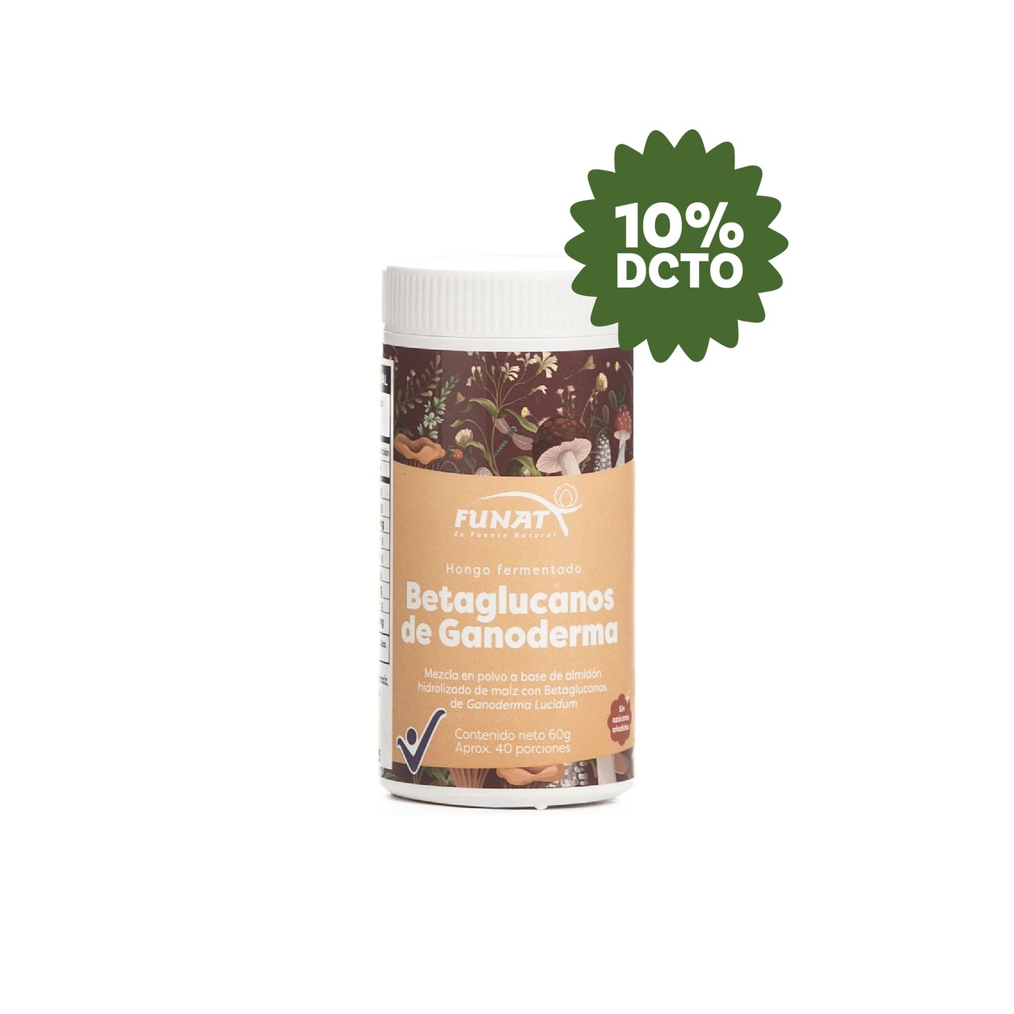 Betaglucanos de Ganoderma Hongo en polvo