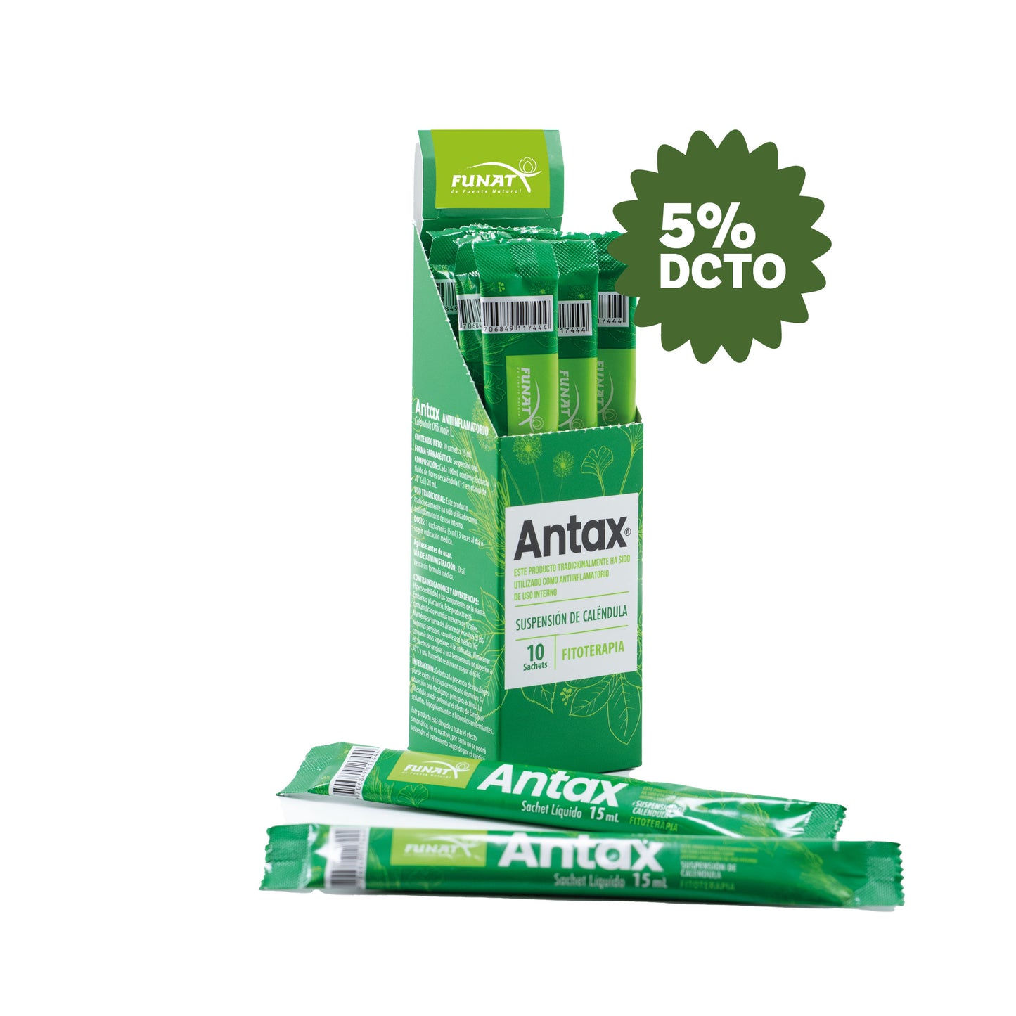 Antax Sachet Caja x 10 Unds