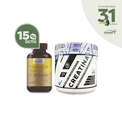COMPRA IMN CREATINA SIN SABOR 400 GR LLEVA VITAMINA D + MAGNESIO X60 CAPS CON 15% OFF