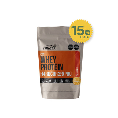 15% De Descuento En Whey Protein Hardcore X-Pro X 6lb