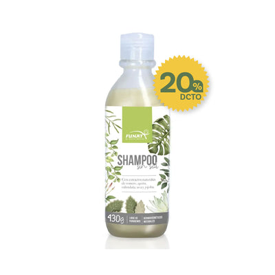 Shampoo de romero tradicional funat 430 ml