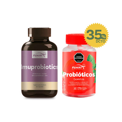 Compra Probióticos (Imuprobiotics) y  Gomitas Probióticos con un 35%OFF