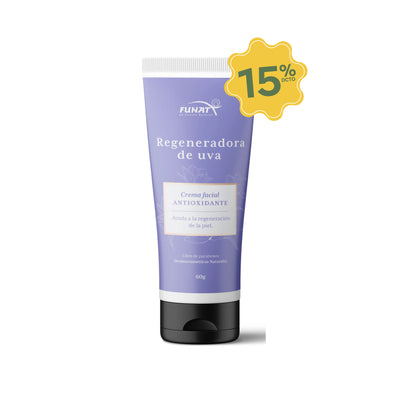 Crema facial regeneradora de uva 60gr