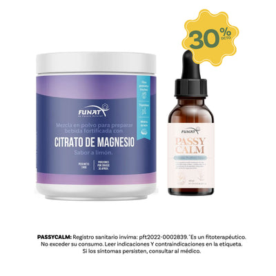 COMPRA CITRATO DE MAGNESIO EN POLVO 240GR LLEVA PASSYCALM EXTRACTO X 60 mL CON 30% OFF