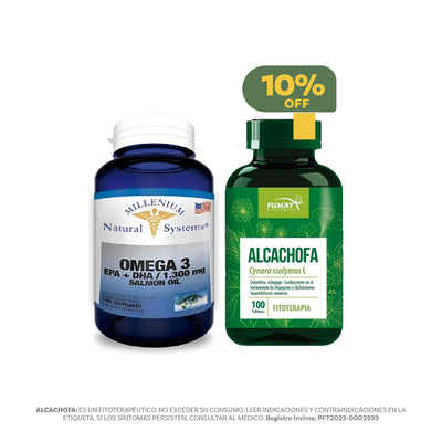 Omega 3 epa x 100 s/g system lleva alcachofa compuesta x 100 caps 10% Off