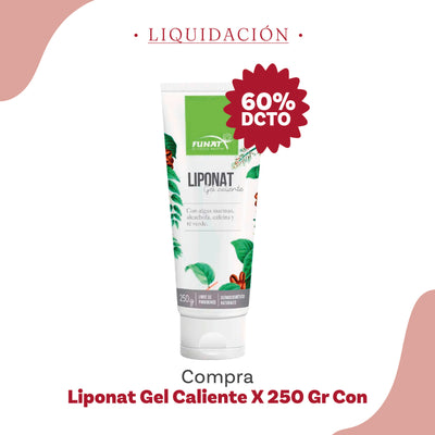 Liponat gel caliente 250 g