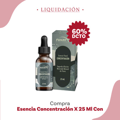 Esencia floral concentracion 25ml