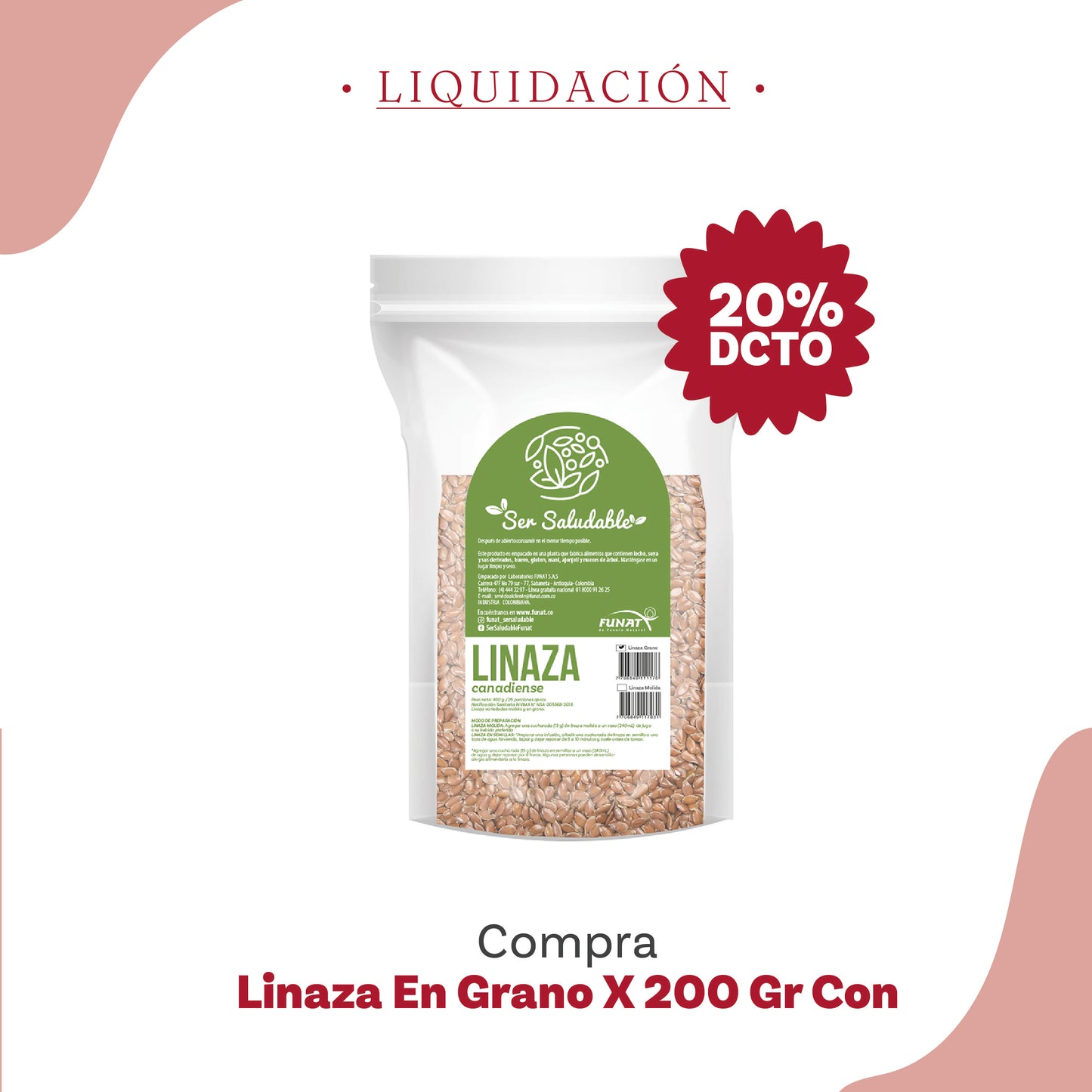 Linaza Molida 200 g