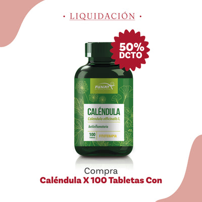 Cápsulas de caléndula para uso antiinflamatorio