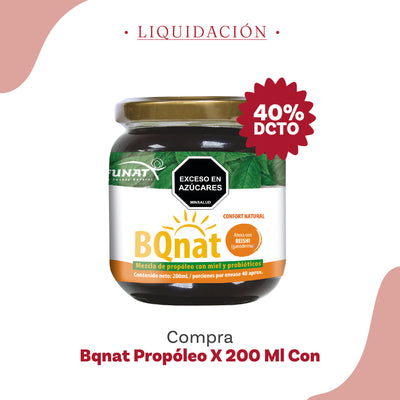 Bqnat propóleo en miel 200 ml