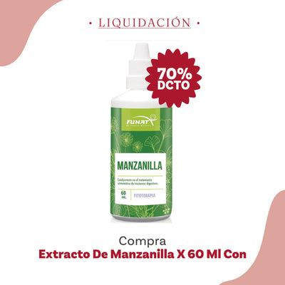 Extracto de manzanilla 60 ml