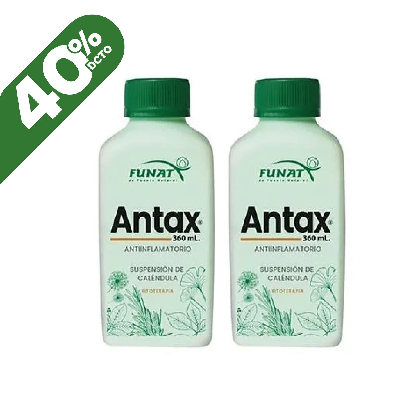 Antax x 360 ml lleva la segunda unidad con un 40% Off