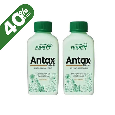 Antax x 360 ml lleva la segunda unidad con un 40% Off