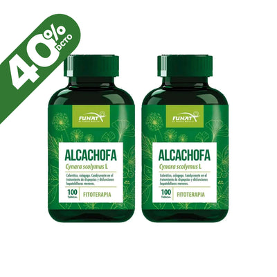 Alcachofa compuesta x 100 capsulas lleva la segunda unidad con un 40% Off