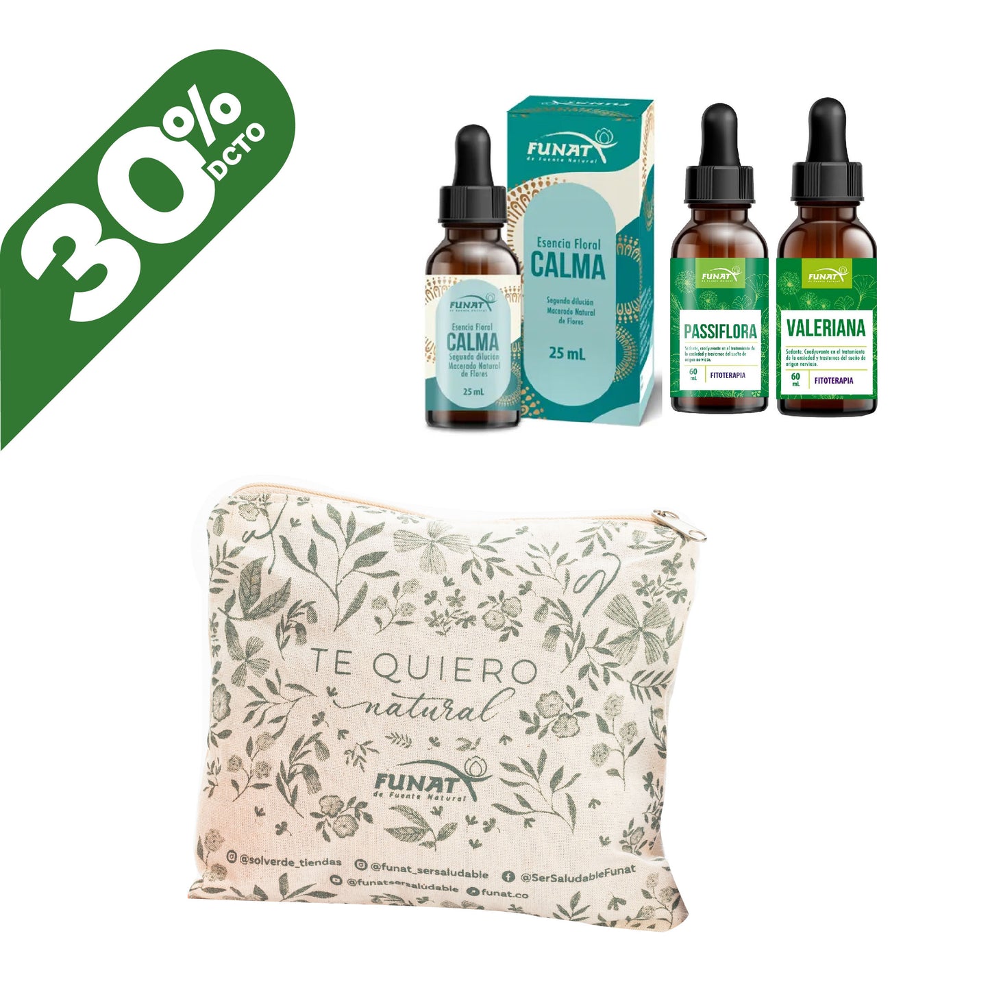 Kit serenidad floral con el 30% Off