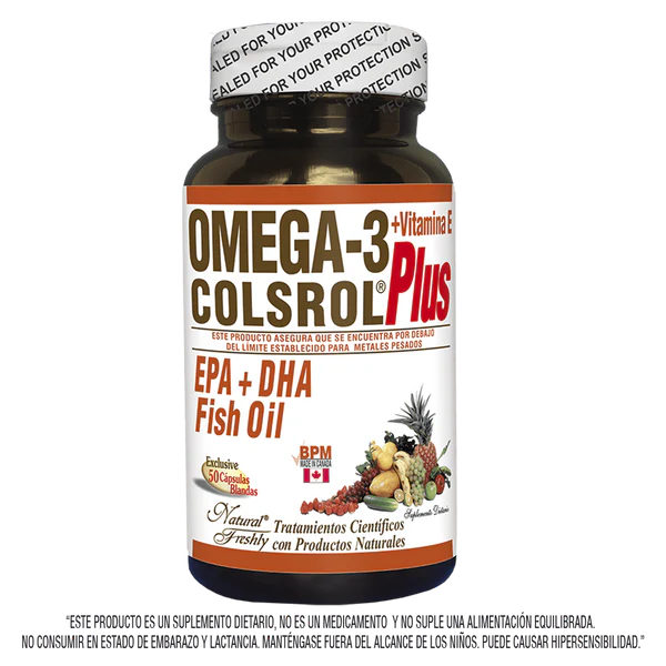Kit Colsrol Plus Omega 3 + Vita E X 50 P
