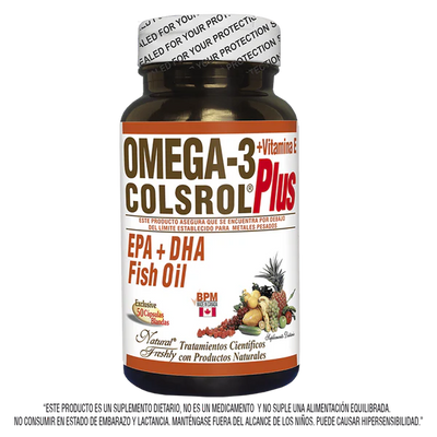 Kit Colsrol Plus Omega 3 + Vita E X 50 P
