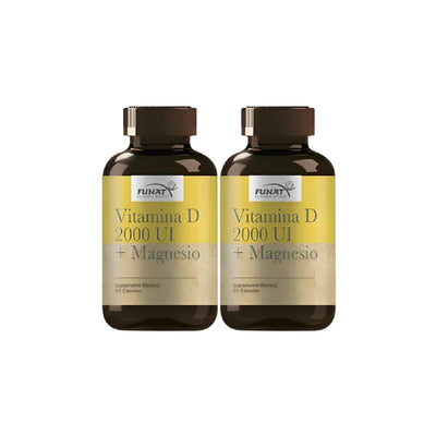 Por la compra de vitamina d + magnesio x60 caps lleva la segunda unidad con un 20% de descuento