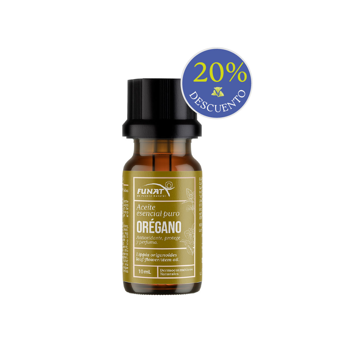 20% OFF - Aceite esencial de oregano x10ml
