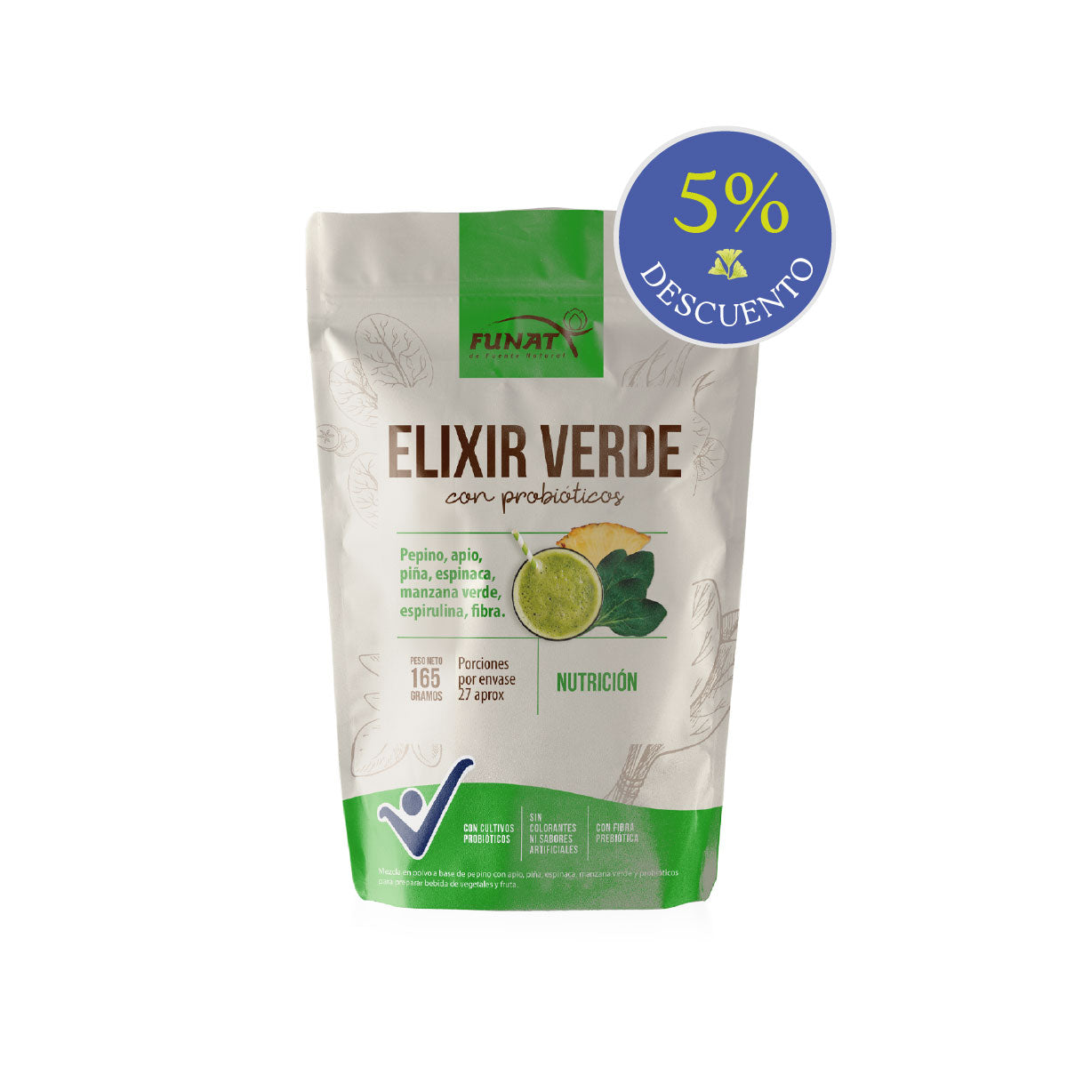 5% OFF - Elixir verde