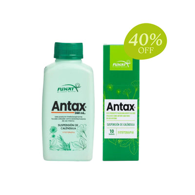 Compra Calendula suspensión (Antax) 360 Ml  lleva Antax sachet Caja  sachet x 40% descuento