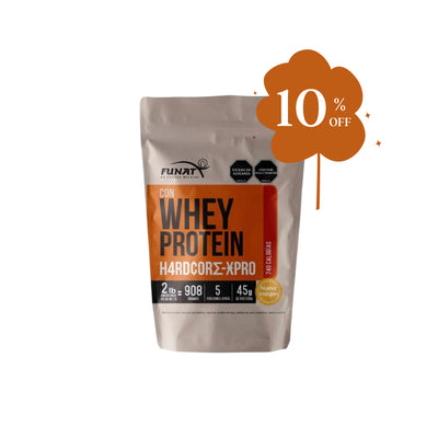 10% De Descuento En Whey Protein Hardcore X-Pro X 2lb