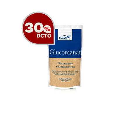 30% DE DESCUENTO EN *PD GLUCOMANAT POLVO X 240g