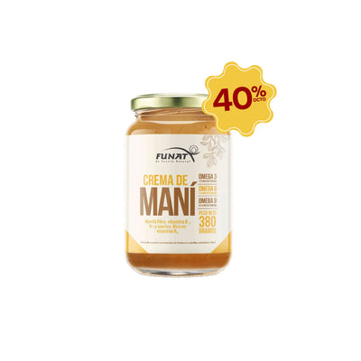 Crema de mani natural x 380 gr