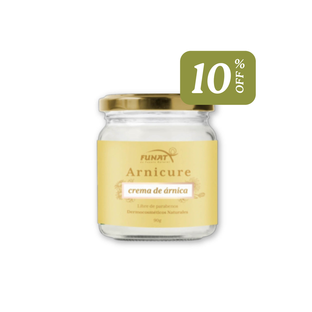 10% de descuento en crema de arnica (arnicure) x 90 g