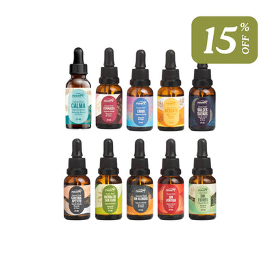 15% de descuento en esencia floral calma x 25 ml